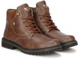 Metronaut Mid-Top II Outdoor Boots For Men(Brown)
