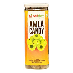 Nutriplato-enriching lives Amla Candy Plain, 200 g