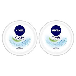 Nivea Soft Light Moistirising Cream, 300 ml (Pack of 2)