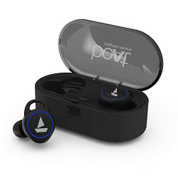 boAt Airdopes 311 True Wireless Earbuds (Bluetooth V5.0) with HD Sound and Sleek Design, Integrated Controls with in-Built mic and 500mAh Charging case (Active Black)