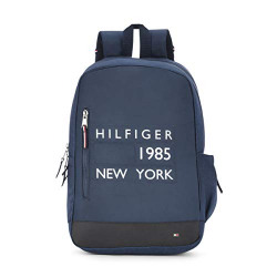 Tommy Hilfiger 22 Ltrs Navy Casual Backpack (TH/HIL08BP01)