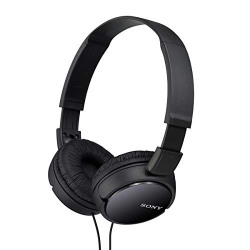 Sony MDR-ZX110 On-Ear Stereo Headphones (Black)