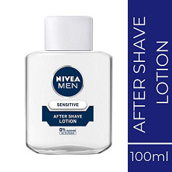NIVEA MEN Sensitive After Shave Lotion, 100ml, 0% Alcohol no burning