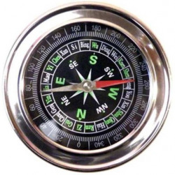 SHOPTICO Military Magnetic Compass(Silver)