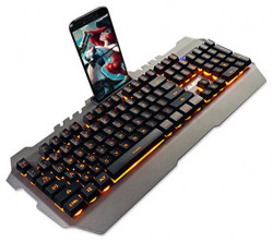 VBTEK Gaming Keyboard with Aluminium Body and Mobile Holder