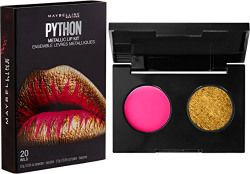 Maybelline New York Lip Studio Python Metallic Lip Kit, 20 Wild, 2.7g