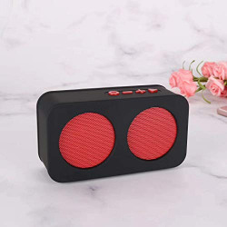 Live Tech Melody Portable Wireless Bluetooth Speakers (Red)
