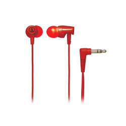 Audio-Technica ATH-CLR100RD in-Ear Headphones (Red)