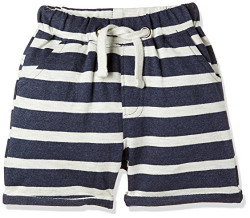 Donuts by Unlimited Baby Boys' Regular Fit Shorts (400017167275_Navy_12M)