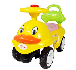 Toy House Tweety Lullu Push Car, Yellow