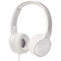 AmazonBasics Lightweight On-Ear Headphones - White