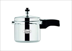 Srushti Gold Aluminium Pressure Cooker 3 litres Silve November 2024 Amazon Today Sale Offer Roobai