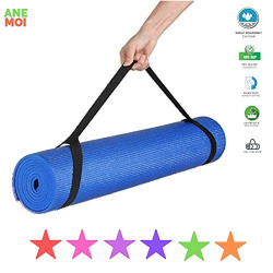 ANEMOI Fitness Exercise Yoga Mat 6mm (Blue)