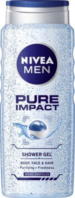 NIVEA MEN Pure Impact Shower Gel(500 ml)