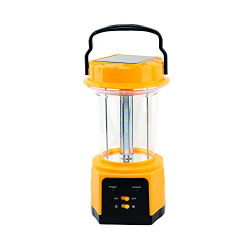 Syska SSK-RL-3036-S 7-Watt Rechargeable Solar LED Emergency Lantern (Yellow) (Medium)