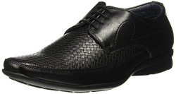 BATA Men's Whitman Black Formal Shoes - 8 UK/India (42 EU)(8216007)