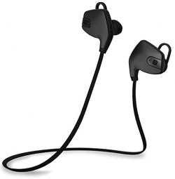 SoundBot SB565-BLK/BLK Stereo Bluetooth 4.0 Wireless Headset (Black)