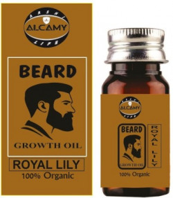 Alcamy Beard Growth Oil (Royal Lily) Hair Oil(30 ml)