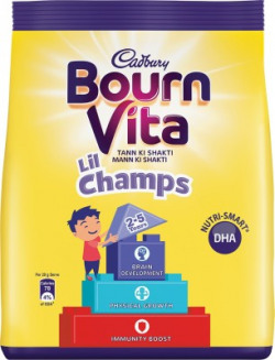 Cadbury Bournvita Little Champs Health Drink Nutrition Drink(500 g, Chocolate Flavored)