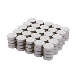 Amazon Brand - Solimo Wax Tealight Candles (Set of 100, Unscented)