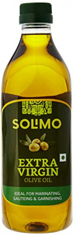 Amazon Brand - Solimo Extra Virgin Olive Oil, 1L