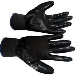 Autokraftz PVC Winter Bike Riding Gloves (Black, XL)