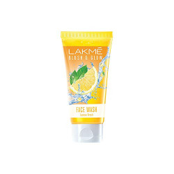 Lakmé Blush and Glow Lemon Fresh Facewash, 100g