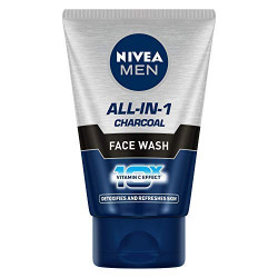 Nivea Charcoal Face Wash, 100ml (Pack of 3)