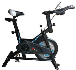 PowerMax Fitness BS-150 Home Use Group Bike/Spin Bike with iPad & Bottle holder