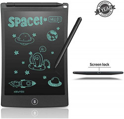Mossto LCD Writing Screen Tablet Drawing Board for Kids/Adults, 8.5 Inch(Black)
