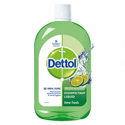 Dettol Disinfectant Cleaner for Home, Lime Fresh - 1L