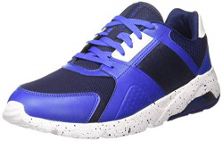 Li-Ning Men's Gulf Navy Blue Running Shoes-8.5 UK/India (43 EU) (ARLM003)