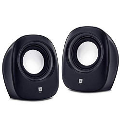 iBall Sound Wave2 - Multimedia 2.0 Stereo Speakers, Black