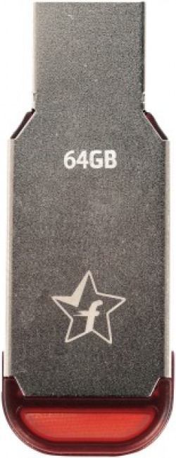 Flipkart SmartBuy USB30MS6401 64 GB USB 3.0 Pen Drive(Red, Silver)