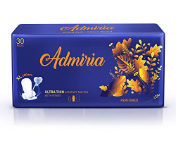 Admiria Ultra Thin Cloud Soft Sanitary Pad/Napkins - Extra Large (XL) (Pack of 30)