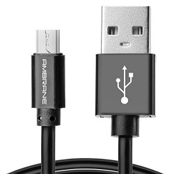Ambrane ACM-1 Micro USB Cable for Android - 3.3 Feet (1 Meter) - Black