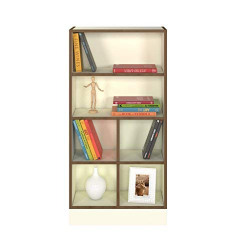 Forzza Emory Bookshelf (White)