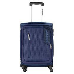 Kamiliant by American Tourister Kam Kojo Polyester 56.5 cms Blue Softsided Cabin Luggage (KAM KOJO SP 56.5 cm - Blue)