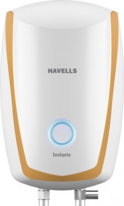 Havells 3 L Instant Water Geyser (INSTANIO, White-Mustard)