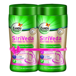 Zandu StriVeda Satavari Lactation Supplement - Pack of 2