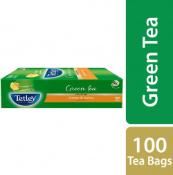 [pantry] Tetley Green Tea, Lemon and Honey, 100 Tea Bags
