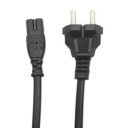 SellZone AC Laptop Power Cable Cord 2 Pin Plug Adapter Charger Laptop/Camera/Printer -1.2 Meter