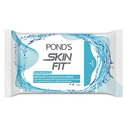 Pond's Skin Fit Post Workout Instant Cooldown Wipes, 30 Pieces