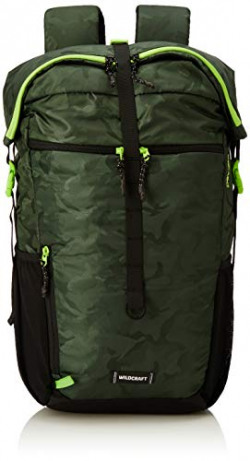 Wildcraft 22 Ltrs Camo_Grn Casual Backpack (11532)