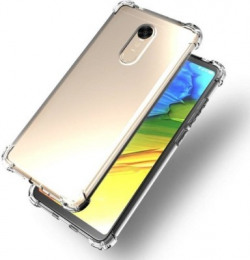 Unique Creation Bumper Case for Mi Redmi Note 5(Transparent, Shock Proof, Silicon)