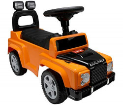 Luvlap Explorer Jeep Ride-On, Orange