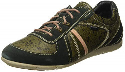 Woodland Men's Bgreen Leather Sneakers-5 UK/India (39 EU) (GC 2060116)