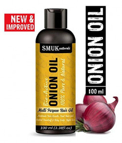 SMUK NATURALS Onion Oil for Hair control for Men & Women. 100ml.