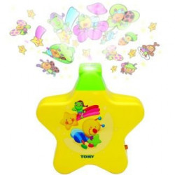 Webby Sleeping Stars Projector with Light and Music for Newborn, Multi Color