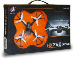 Akshat HX 750 DRONE 6 CHANNEL REMOTE CONTROL QUADCOPTER DRONE(Multicolor)
